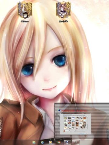 【win7主题】进击的赫里斯塔·兰斯/希斯托利亚 下载