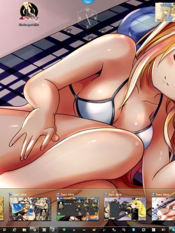 【win7主题】Tolove 金色之暗 下载