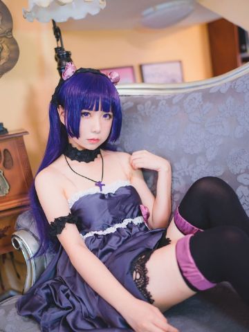 【授权】绝对领域 诱人黑猫 五更琉璃cos