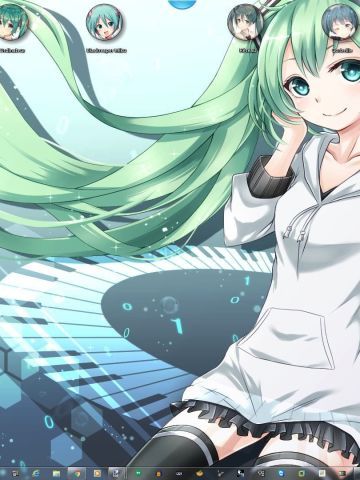 【win7主题】初音未来Miku 2016 V2 下载