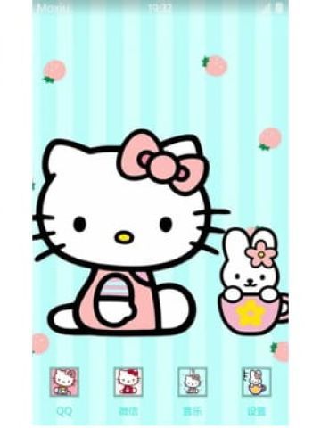 hello kitty 凯蒂猫 安卓手机主题下载