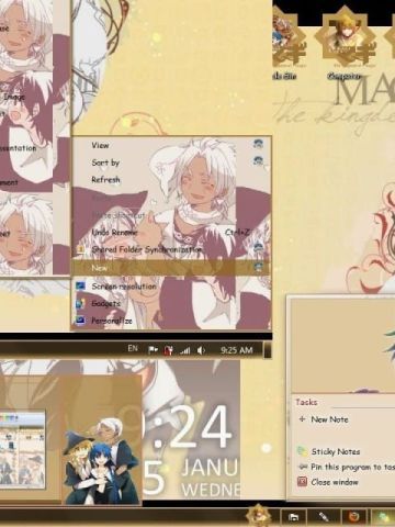 【Win7主题】magi魔笛 魔术王国 下载