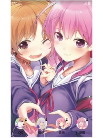 我女友与青梅竹马的惨烈修罗场 安卓手机主题下载