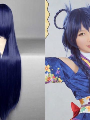 lovelive剧场版园田海未 假发造型教程