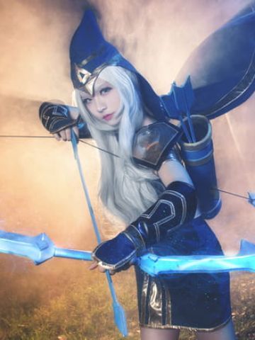 【授权】英雄联盟 寒冰射手 艾希COS