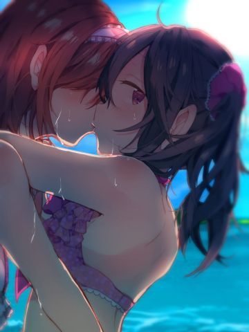 动漫少女 手机壁纸 百合福利