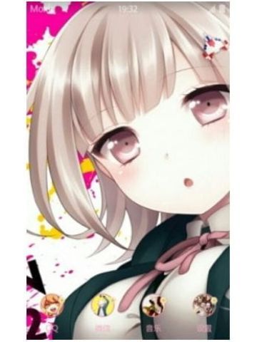 软萌级游戏玩家 七海千秋 弹丸论破 安卓主题