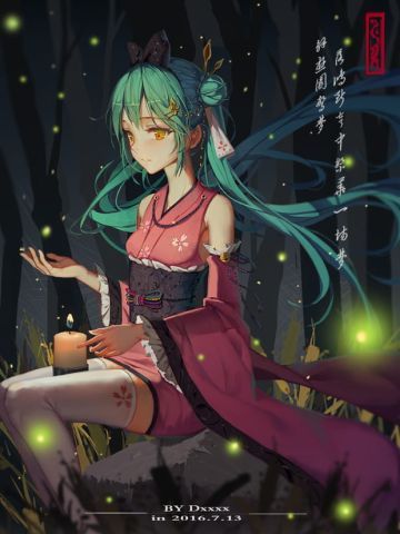 初音未来 手机壁纸 美美哒