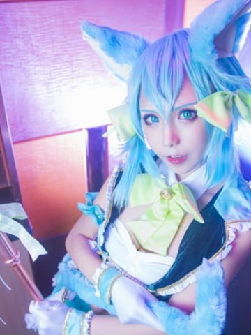 【授权】刀剑神域 偶像朝田诗乃COS