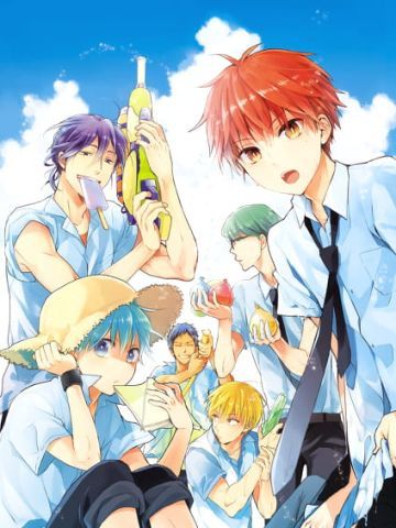 黑子篮球 奇迹的世代 同人手绘手机壁纸