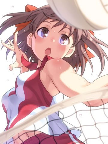 动漫排球 手机壁纸 为奥运加油