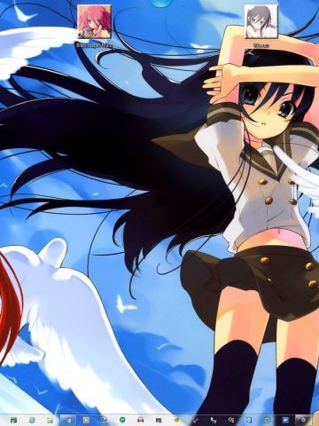 红发赤炎 灼眼的夏娜 win7主题