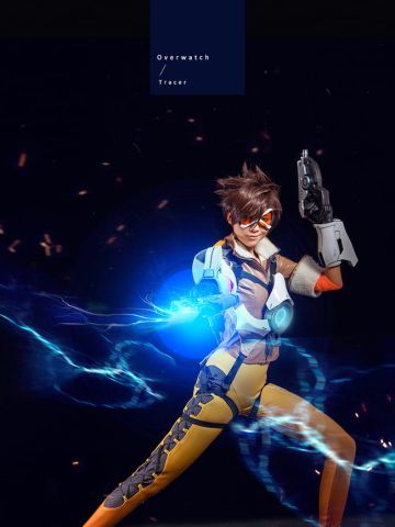 【授权】守望先锋 猎空cos