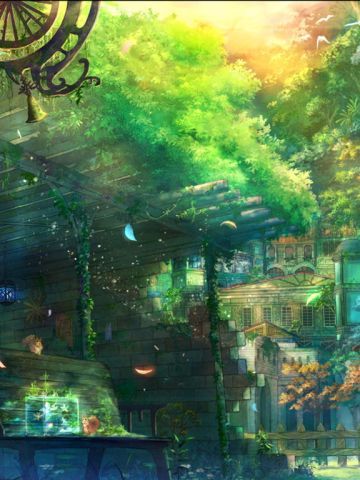 清新的风景 自然且恬静 献给暑期的尾声