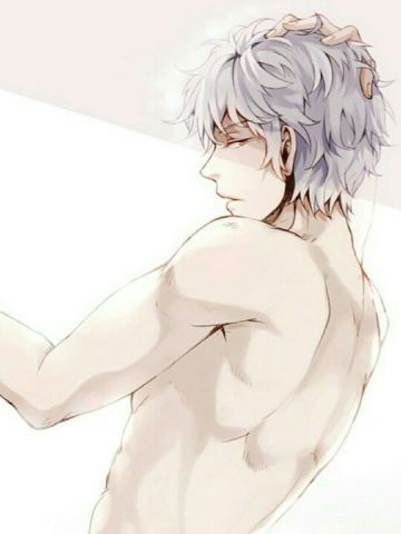 银魂 逗逼男神坂田银时 手绘同人壁纸