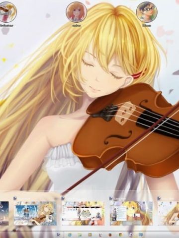 【Win8/8.1主题】四月是你的谎言 下载