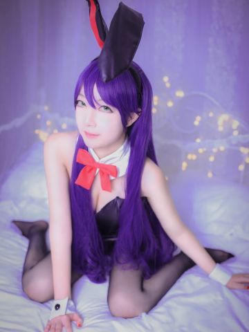 【授权】lovelive！东条希兔女郎COS 作你的魔王兔吧