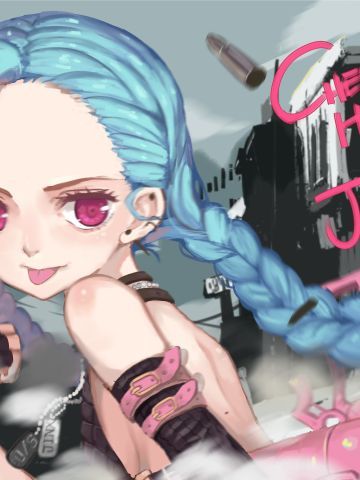 规则 就是用来打破的 JinX桌面壁纸