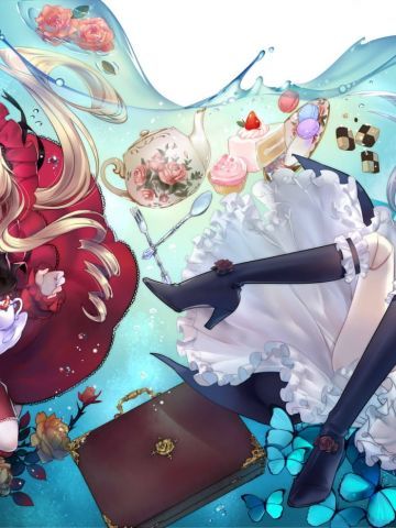 蔷薇少女美如画 西洋风的人偶美少女