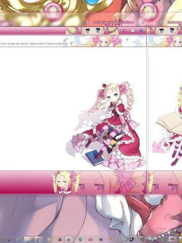 双卷马尾惹人妖精 碧翠丝 从零开始 win7主题