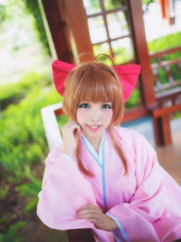 【授权】魔卡少女樱 和风魔卡少女樱COS