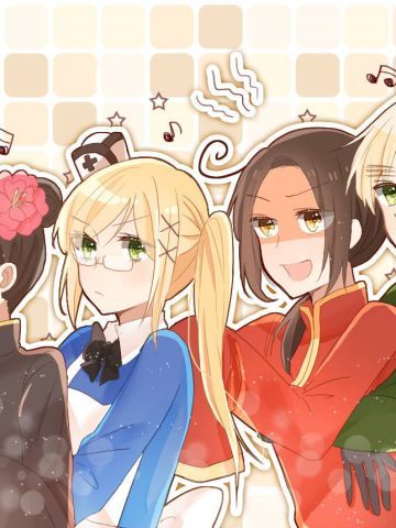 黑塔利亚 同人画集壁纸分享