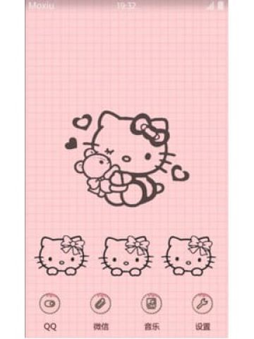  Hello Kitty  安卓手机主题下载