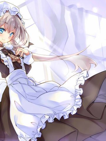 家中辛勤的身影 女仆壁纸图集