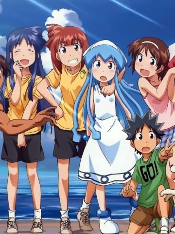 侵略!乌贼娘 高清电脑壁纸下载的说