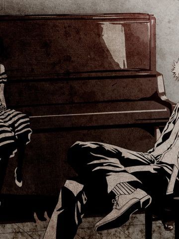 死神 黑崎一护&朽木露琪亚 高清电脑壁纸下载第一发