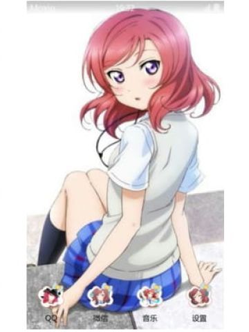 lovelive！西木野真姬  安卓手机主题下载