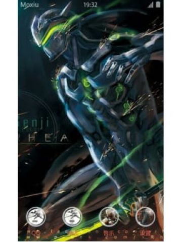 守望先锋 源氏 安卓手机主题下载