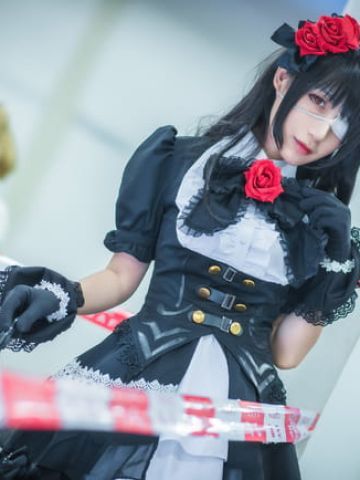 【授权】时崎狂三 洋装哥特萝莉cos