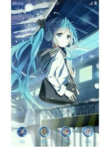 初音未来 守望远方 安卓手机主题下载