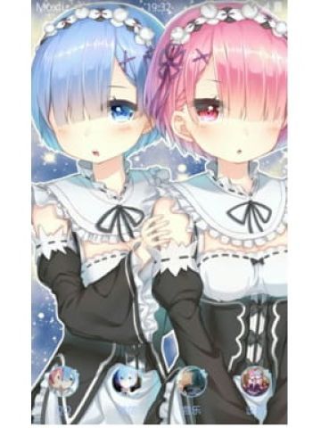 从零开始的异世界生活 拉姆蕾姆 安卓手机主题下载