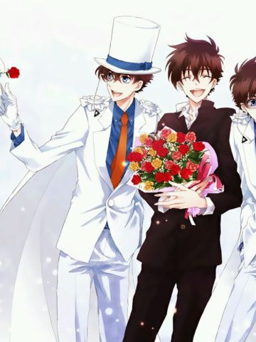 名侦探柯南 同人画作桌面壁纸