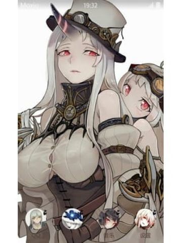 舰队collection 港湾栖姬 安卓手机主题下载