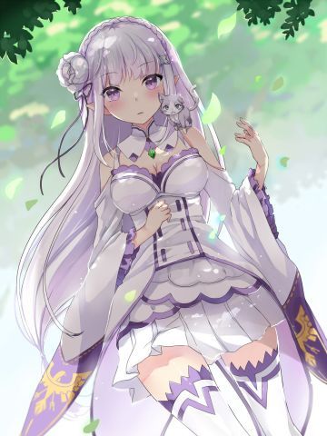 从零开始的爱蜜莉雅 动漫手机壁纸下载