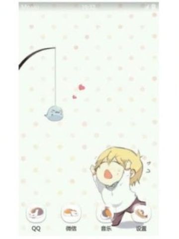 Q版夏目贵志 夏目友人帐 安卓主题