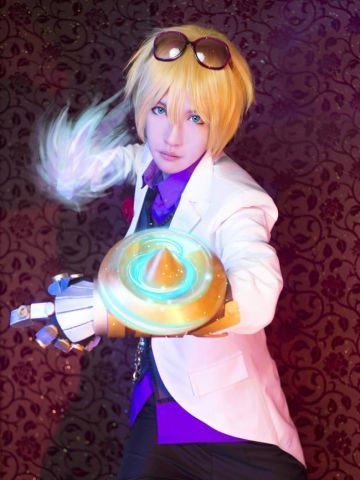 【授权】 英雄联盟 光执事 伊泽瑞尔COS