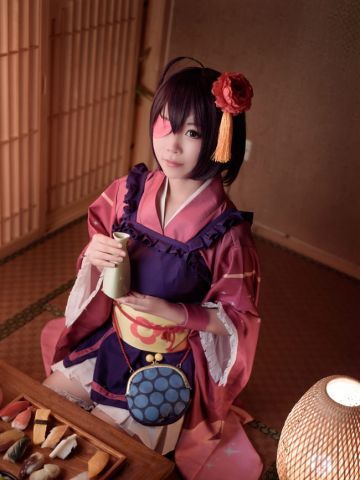 【授权】中二病也要谈恋爱 小鸟游六花和服COS