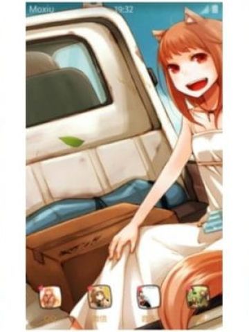 可爱的贤狼赫萝 狼与香辛料 安卓主题