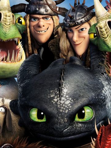 驯龙高手 高清动漫电脑壁纸