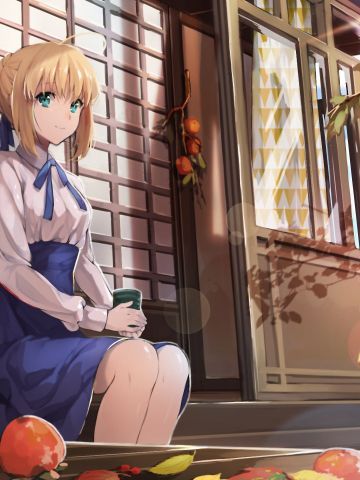 阿尔托莉雅saber本子电脑壁纸下载