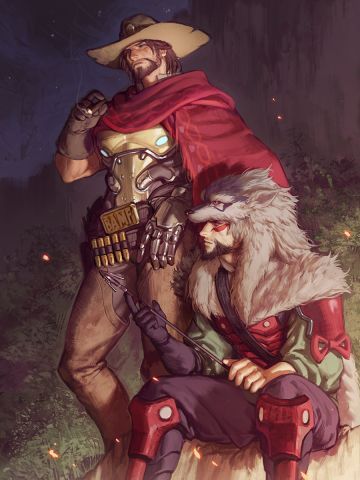 我们需要更多屁股！守望先锋 高清手机壁纸下载