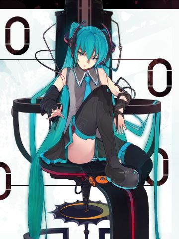 我可是你们的主唱哦 初音未来手机壁纸