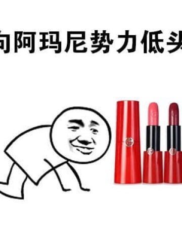 向一切口红势力低头 向YSL星辰低头表情包下载