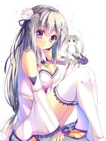 从零开始的异世界 爱蜜莉雅手机壁纸下载