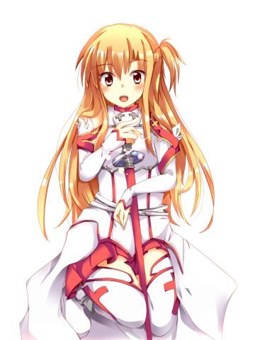 我会永远呆在桐人身边 亚丝娜手机壁纸