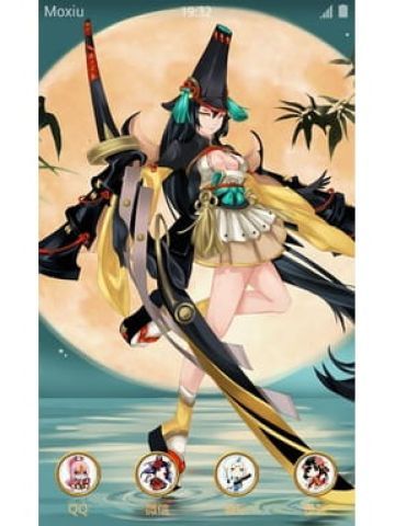 网易手游阴阳师 ssr级式神 妖刀姬 安卓手机主题下载